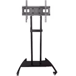 SUPPORT TV MOBILE AVEC ROTATION À 360° 32"-55" NOIR