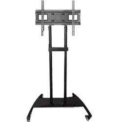 SUPPORT TV MOBILE AVEC ROTATION À 360° 32"-55" NOIR