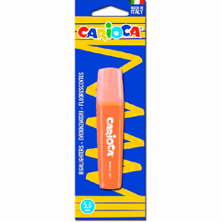Surligneurs CARIOCA Memolight - Nombre de pièces: 1 pièces - Encre à base d'eau - Pointe biseautée de 5 mm - Couleurs vives , ...
