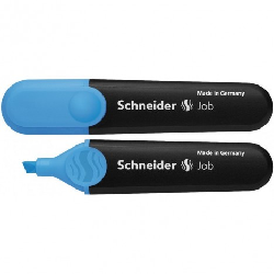 Surligneur fluo SCHNEIDER JOB 150 Bleu