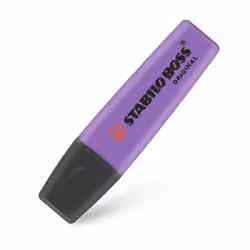 Pack De 10 Surligneurs STABILO BOSS Original - Largeur de trait: de 2.0 à 5.0 mm - Pointe biseautée - Corps en polypropylène  ...