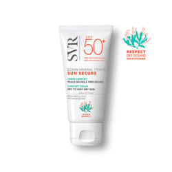 SVR SUN SECURE ÉCRAN MINÉRAL TEINTÉ-Peaux Sèches à trés sèches SPF50+ - 50ml