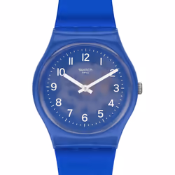 Swatch Blurry Blue, Imperméable, Quartz