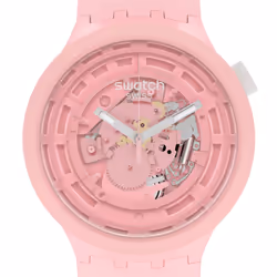 Swatch C-Pink, Imperméable, Quartz