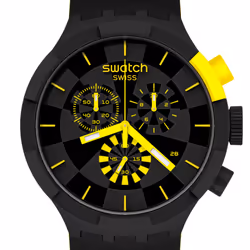 Swatch Checkpoint Yellow, Imperméable, Quartz