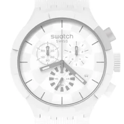 Swatch Chequered White