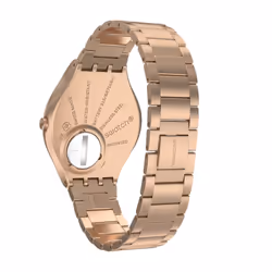 Swatch Goldtralize Montre bracelet Unisexe Quartz Or rose - Vue supplémentaire 3