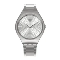 Swatch Greytralize Montre bracelet Unisexe Quartz Gris