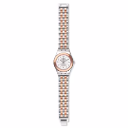 Swatch Midimix Montre bracelet Femelle Quartz Gris Or, Argent