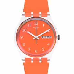 Swatch Red Away, Imperméable, Quartz