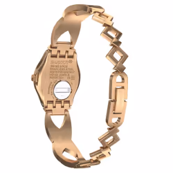 Swatch Rose Hug Montre bracelet Femelle Quartz Or rose - Vue supplémentaire 3