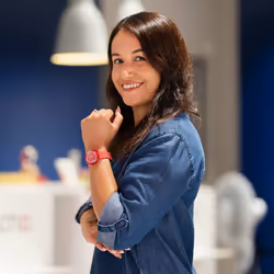 Swatch Ruberalda Montre bracelet Femelle Quartz Rouge - Vue supplémentaire 3