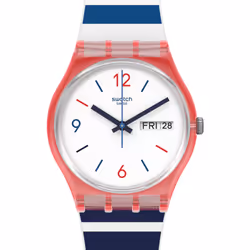 Swatch Sea Barcode, Imperméable, Quartz