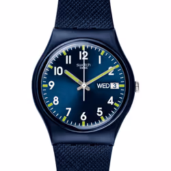 Swatch Sir Blue, Imperméable, Quartz