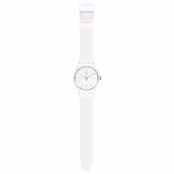 Swatch White Layered Montre bracelet Femelle Quartz Blanc Bleu - Vue supplémentaire 3