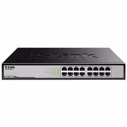 Switch 16 ports 10/100Mbps - 16 ports 10/100 Mbps LAN - Taux de transferts Ethernet (full/half duplex): 20/10 Mbps - Taux de  ...