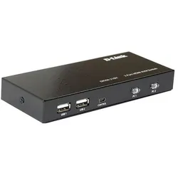 Switch D-Link KVM DKVM-210H HDMI & USB - Noir