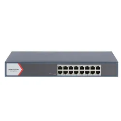 Switch De Bureau intelligent HIKVISION 16 PORTS 10/100/1000 MBPS - (DS-3E1516-EI)
