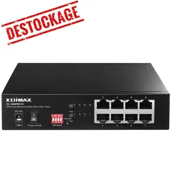Switch EDIMAX EDES-1008PHE 8 ports 10/100 Mbps