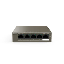 Switch Éthernet PoE Noir 10/100 Mbps - Alimentation via Port (TEF1105P-4-63W)