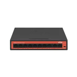 Switch Fast Ethernet PoE Noir et Orange - Wi-Tek WI-PS210H