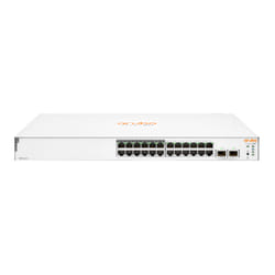 Switch Gigabit Ethernet 24 ports PoE+ 2 SFP 195W Alimentation électrique intégrée - Aruba Instant On 1830