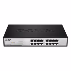 Switch Gigabit Ethernet Non-Géré 16 Ports Noir D-Link DGS-1016C - Vue supplémentaire 2