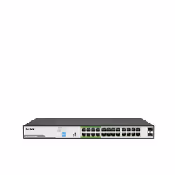 D-Link DGS-F1026P-E, Non-géré, L2, Gigabit Ethernet (10/100/1000), Connexion Ethernet, supportant l'alimentation via ce port  ...