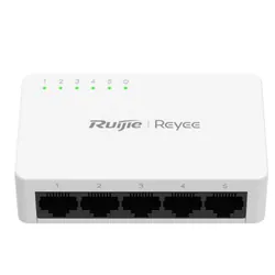 Switch RUIJIE RG-ES05G-L 5 ports 10/100/1000 Mbps sans PoE - Blanc