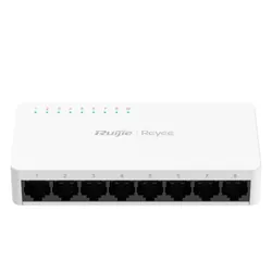 Switch RUIJIE RG-ES08G-L 8 Ports 10/100/1000 Mbps Sans PoE - Blanc
