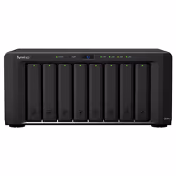 Synology DiskStation DS1817+, NAS, Bureau, Intel Atom®, C2538, Noir