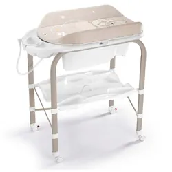 Table à Langer Baignoire Cam Cambio Orso Luna Grège