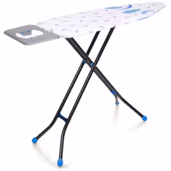 Table à repasser Perilla Present - Dimensions 110 x 38 cm - Hauteur 73-93 cm - Table large perforée en métal perméable à la v ...
