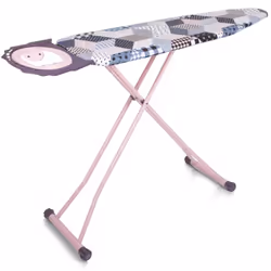 Table à repasser Perilla Valentina - Dimensions 120 x 40 cm - Hauteur 75-95 cm - Table en fer monolithique perméable à la vap ...