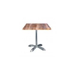 Table bistrot carre 70x70 top en werzalit SOTUFAB (TBIS032)