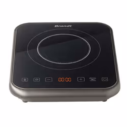 Table de Cuisson à Induction Posable Brandt - Nombre de feux : 1 - Largeur : 20 cm - Rapide et précise - 10 niveaux de puissa ...