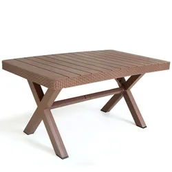 Table De Jardin A Xiome 150cm Taupe