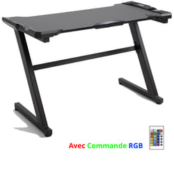 Table de Jeu Gaming DOWINX Noir Édition ZK-Z002N