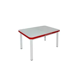 Table Extensible TULIPE Rouge 130/160x80 cm - TC0067RG
