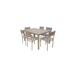 Table SERENA Top En PVC - Grège