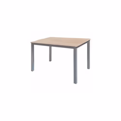 Table SERENA Top en PVC - Socle métallique et finition Epoxy - Design moderne, élégant et trés pratique - Chaises non inclues ...