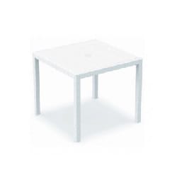 TABLE SOTUFAB BOHEME 80 X 80 - BLANC
