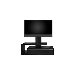 Table TV Barcelone Noir Brillant