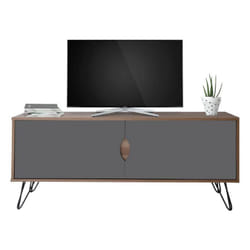 Table tv sotufab FUSION - SIROKO & GRIS (TV082SI-GR)