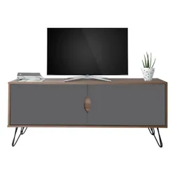 Table tv sotufab FUSION - SIROKO & GRIS (TV082SI-GR)
