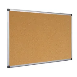 Tableau D'affichage En Liège avec cadre aluminium 60 x 90 cm