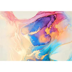 Tableau De Décoration 120 x 80 cm Rose & Bleu (KC004-T2)