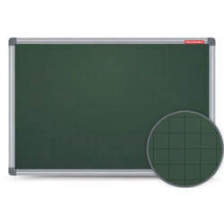 Tableau magnétique a Craie MEMOBOARDS avec cadre aluminium 90 x 60 cm - Vert (TMZK96ALC)