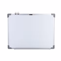 Tableau Magnétique Blanc Deli EV450 - Dimensions : 450 x 600 mm (18" x 24") - Matériel : Acier effaçable à sec + carton ondul ...
