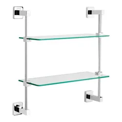Tablette Double En Verre Ward SOPAL SANA Yasmine SB47A04